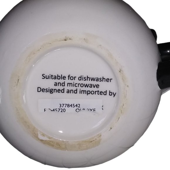 Panda Mug with Ears Eat Sleep and Be Cute Heart Nose Panda Coffee Tea Mug - Picture 6 of 14